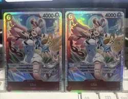 2x Uta ST23-001 Super Rare Starter Deck One Piece Card Game - Image 1