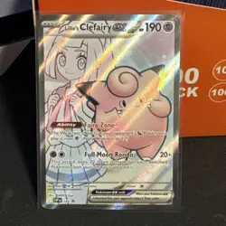 Lillie's Clefairy ex 195 Sv: Scarlet & Violet Promo Cards Holo - Image 1