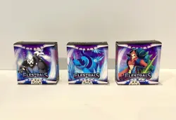 Elestrals TCG Kickstarter Starter Deck Set of 3 w/ 18/25 Promos and Card Sleeves - Image 2