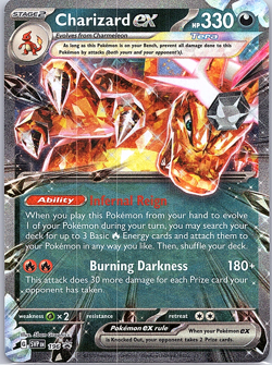 Charizard ex 196 Sv: Scarlet & Violet Promo Cards Holo - Image 1