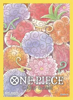 Devil Fruits ONE PIECE Card Game Oﬃcial Card Sleeves 4 New Sealed Authentic - Image 4