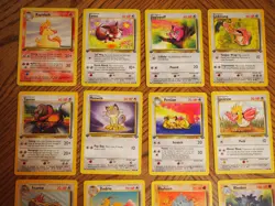 Pokemon 1999 1st edition Jungle Uncommon and Common card set, nm-mint condition - Image 2