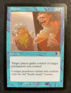 1999 Urza's Destiny * Donate * MAGIC THE GATHERING Card (AA) 111321 - Image 1