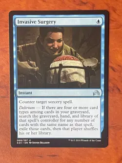 Invasive Surgery MTG Magic the Gathering Card NM Near Mint SOI - Image 1