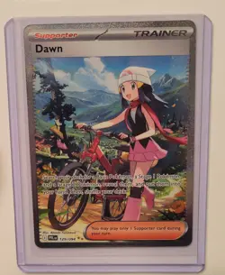 Dawn Full Art Trainer 129/094 - Phantasmal Flames Secret Rare Pokemon Card - Image 1