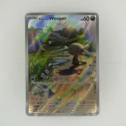 Paldean Wooper 102/094 Illustration Rare Phantasmal Flames Pokemon Card NM - Image 1
