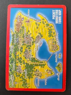 Charizard No. 000 Town Map Carddass Vending 1996 Japanese Pokemon Card eb223 - Image 4