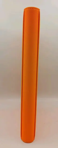 Vault X Neon Orange Exo Tec Zip Binder 9 Pocket Side Loading Holds 360 Cards - Image 3