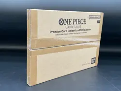 ONE PIECE TCG: PREMIUM CARD COLLECTION 25TH EDITION ENGLISH VERSION SEALED - Image 1