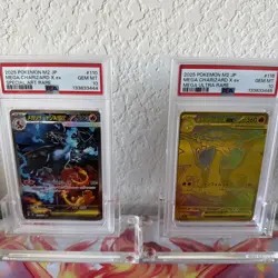PSA 10 Pokemon Card Mega Charizard Ex SAR #110 MUR #116 Sequential Japanese - Image 3