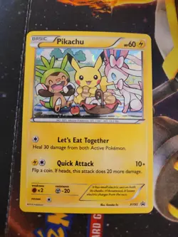 Pokemon Pikachu TCG XY95 XY Black Star Promo Holo Card 04 - Image 1