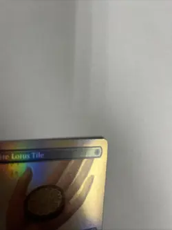 White Lotus Tile Borderless Foil Card #0330 MTG LP - Image 3