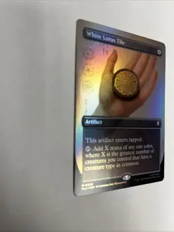 White Lotus Tile Borderless Foil Card #0330 MTG LP - Image 5