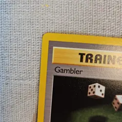 Pokemon TCG Gambler Trainer First Edition Wizards Of The Coast Fossil Card 60/62 - Image 4
