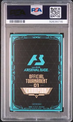 PSA10 Official Tournament 01 Winner Promo Z Gundam Gundam Arsenal Base Card - Image 2