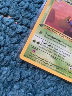 1st Edition Gloom 37/64 Jungle Set WOTC Vintage Pokemon Card 1999 - LP - Image 5