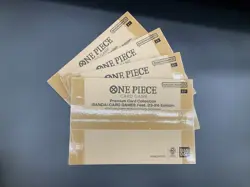 Lot of (4) One Piece Premium Card Collection Bandai Card Game Fest Boxes SEALED - Image 1