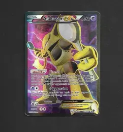 Pokemon Alakazam EX TCG Fates Collide Holo Full Art Ultra Rare Card 117/124 - Image 1