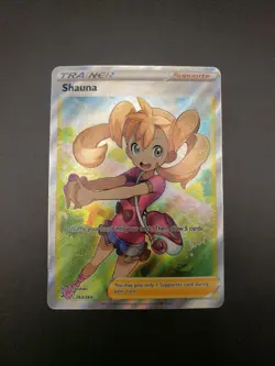 Shauna (Full Art) 263/264 Swsh08: Fusion Strike Holo Pokemon Trainer Card - Image 1