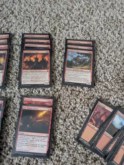 MTG Avatar Zuko FIREBENDING Commander Deck - 100 Card Sleeved- Read Description! - Image 2