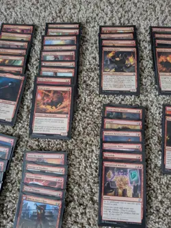 MTG Avatar Zuko FIREBENDING Commander Deck - 100 Card Sleeved- Read Description! - Image 3