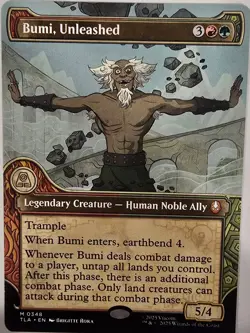 Bumi Unleashed Commander Deck Avatar Earthbending Lands MTG EDH Custom 100 Cards - Image 1