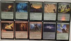 Bumi Unleashed Commander Deck Avatar Earthbending Lands MTG EDH Custom 100 Cards - Image 2