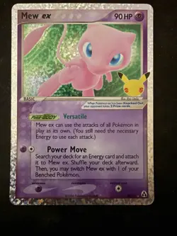 2021 Pokemon Celebrations Mew EX Holo Card 88/92 - Image 1