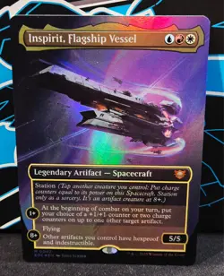 magic the gathering - FOIL!! - Inspirit, Flagship Vessel - Legendary Artifact - Image 1