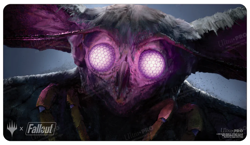 FalloutR The Wise Mothman Standard Gaming Playmat for Magic: The Gathering - Image 1