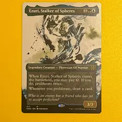 Ezuri, Stalker Of Spheres | Showcase | R | 317 | Phyrexia: All Will Be One | MTG - Image 1