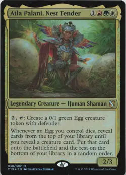 Atla Palani, Nest Tender - FOIL - M Commander 2019 38 - MTG - Image 1