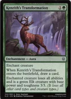 Kenrith's Transformation U Throne of Eldraine 164 - LP MTG - Image 1