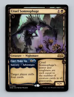 Cruel Somnophage (Showcase) Wilds of Eldraine Non-Foil MTG NM - Image 1