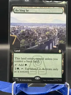 Ba Sing Se Extended Art MTG Avatar: The Last Airbender 388 R NM - Image 1