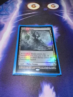 Mtg Singles - Godless Shrine - Battle For Zendikar Expedition - Foil - LP - Image 1