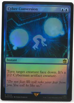 Cyber Conversion, Doctor Who, MTG Magic the Gathering, FOIL (038) - Image 1
