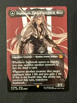 Sephiroth, Fabled SOLDIER (0382) (Borderless) - FINAL FANTASY (FIN) - Image 1