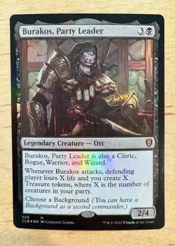 Burakos, Party Leader Commander Legends: Battle for Baldur's Gate Foil - Image 1