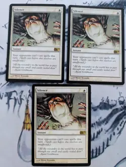 MTG - Silence - Magic 2010 M10 - NM - Image 5