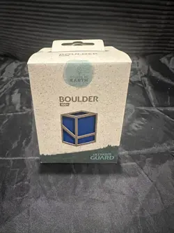 Ultimate Guard Boulder 100+ Earth Deck Box Blue 4056133024341 - Image 1