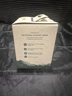 Ultimate Guard Boulder 100+ Earth Deck Box Blue 4056133024341 - Image 2