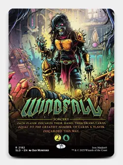 MTG: Windfall | Secret Lair Drop Series 2182 NM - Image 1