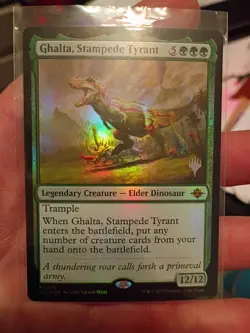 Ghalta, Stampede Tyrant Promo Pack: the Lost Caverns of Ixalan Foil - Image 3