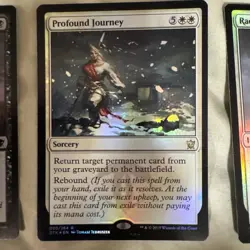 MTG Foil Lot: Duress / Profound Journey / Radiant Purge - Dragons of Tarkir - NM - Image 2