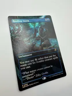 MTG TCG Rooftop Storm (Borderless) Innistrad Remastered Regular - Image 3