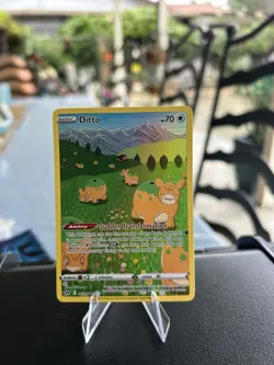 Pokemon TCG Ditto Crown Zenith Galarian Gallery Holo Art Rare Card GG22/GG70 - Image 1