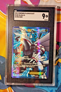 Pokemon Card Palkia EX Full Art 100/101 Plasma Blast ENG English Mint SGC 9 - Image 2