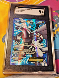 Pokemon Card Palkia EX Full Art 100/101 Plasma Blast ENG English Mint SGC 9 - Image 5