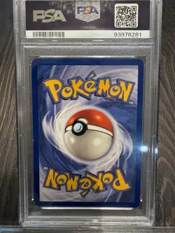 Pokemon TCG Pikachu Red Cheeks Shadowless Base Set Card 058/102 PSA 8 - Image 4